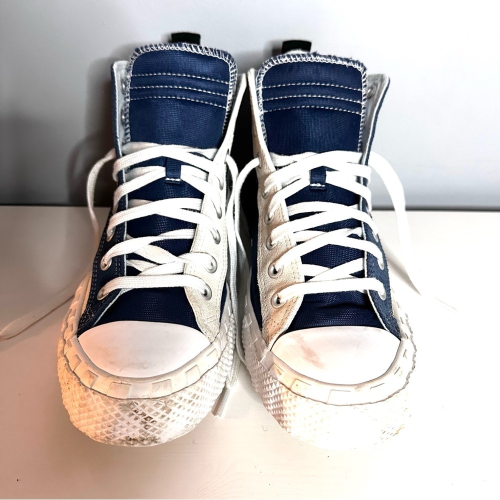 CONVERSE - Not A Chuck UNT1TL3D High Erget Navy Size 9.5 EUC - Picture 3 of 11